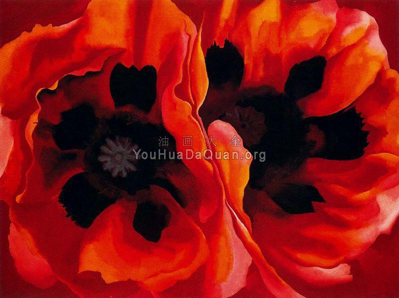 Oriental Poppies - 乔治亚·奥基夫